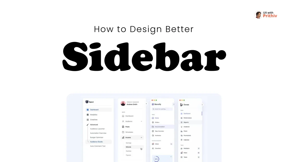 How to design a better sidebar Feature image