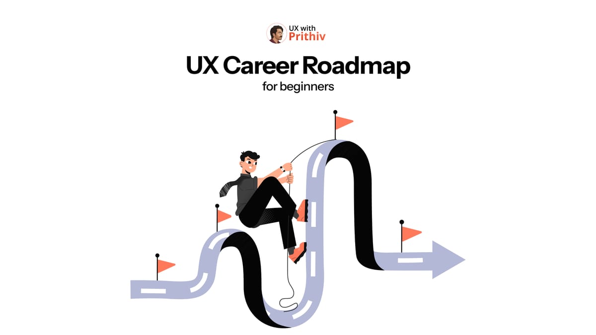 Phase-by-Phase UX Career Roadmap Feature image