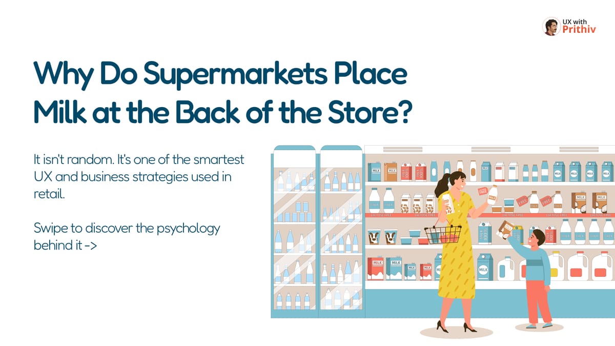 The Surprising UX Lesson Hidden in Every Supermarket Feature image