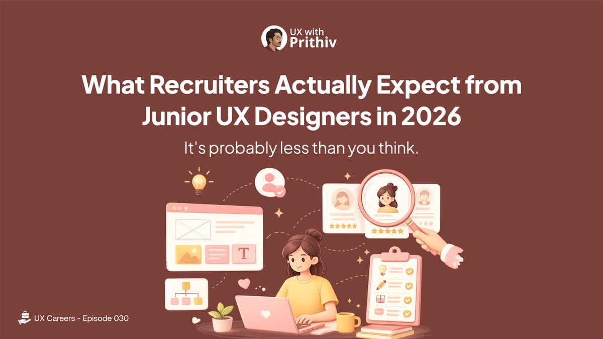 UX Careers – Episode 030 Feature image