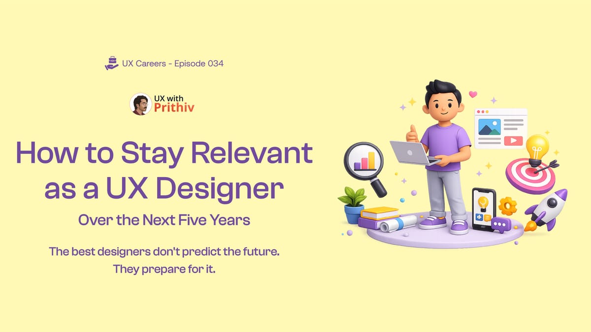 UX Careers – Episode 034 Feature image