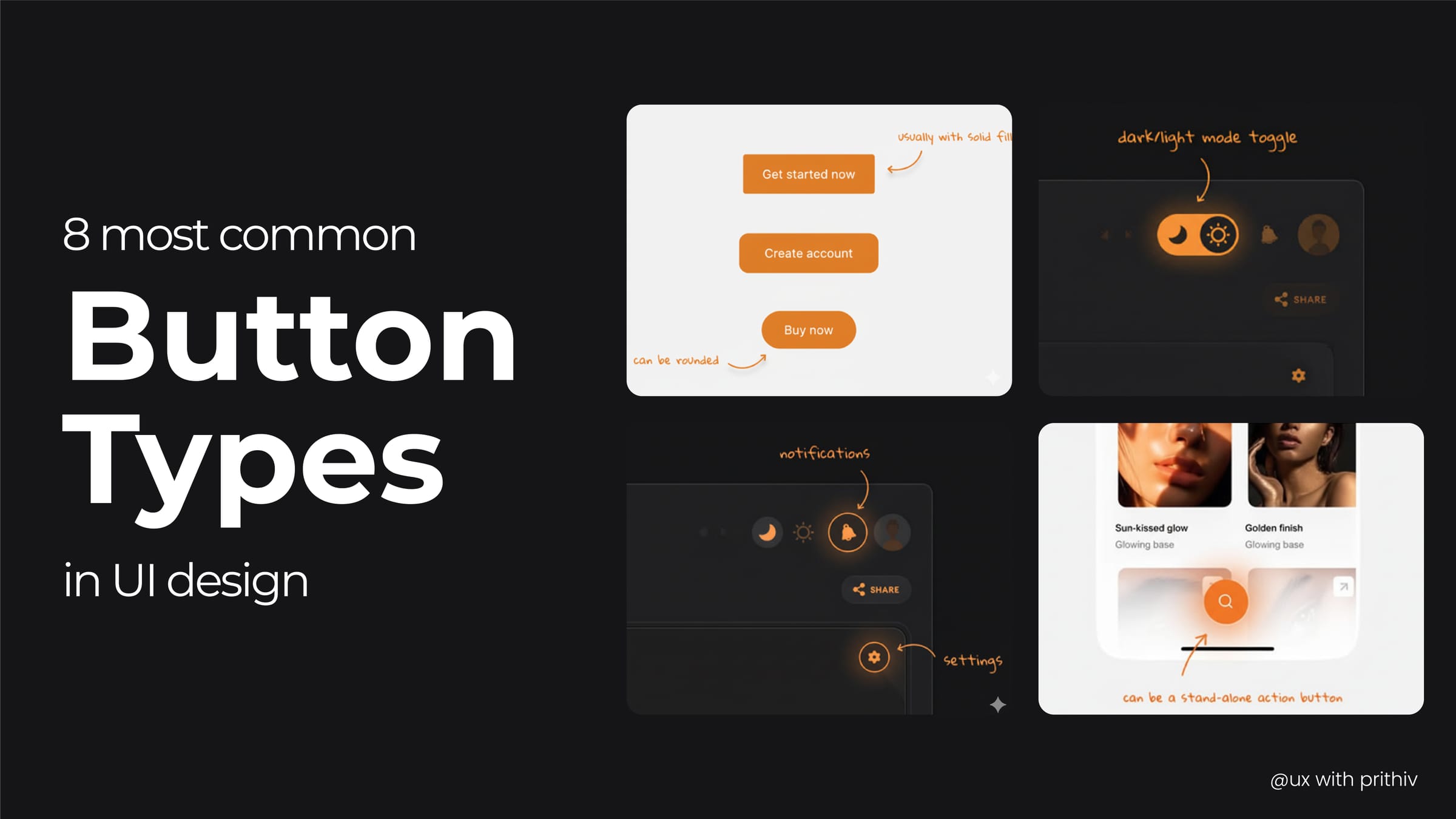 8 Most Common Button Types Post image