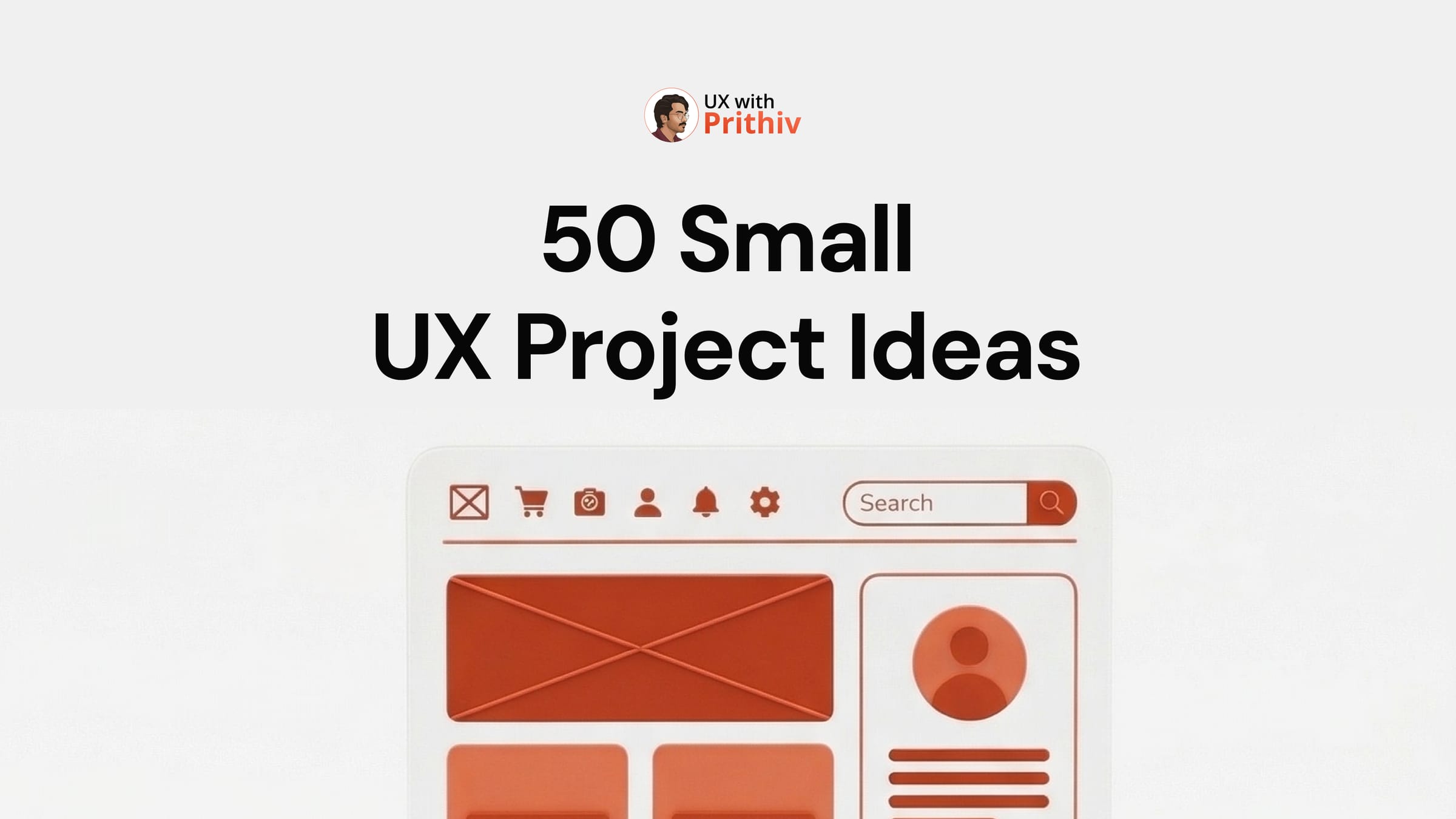 50 Ux Project Ideas Post image