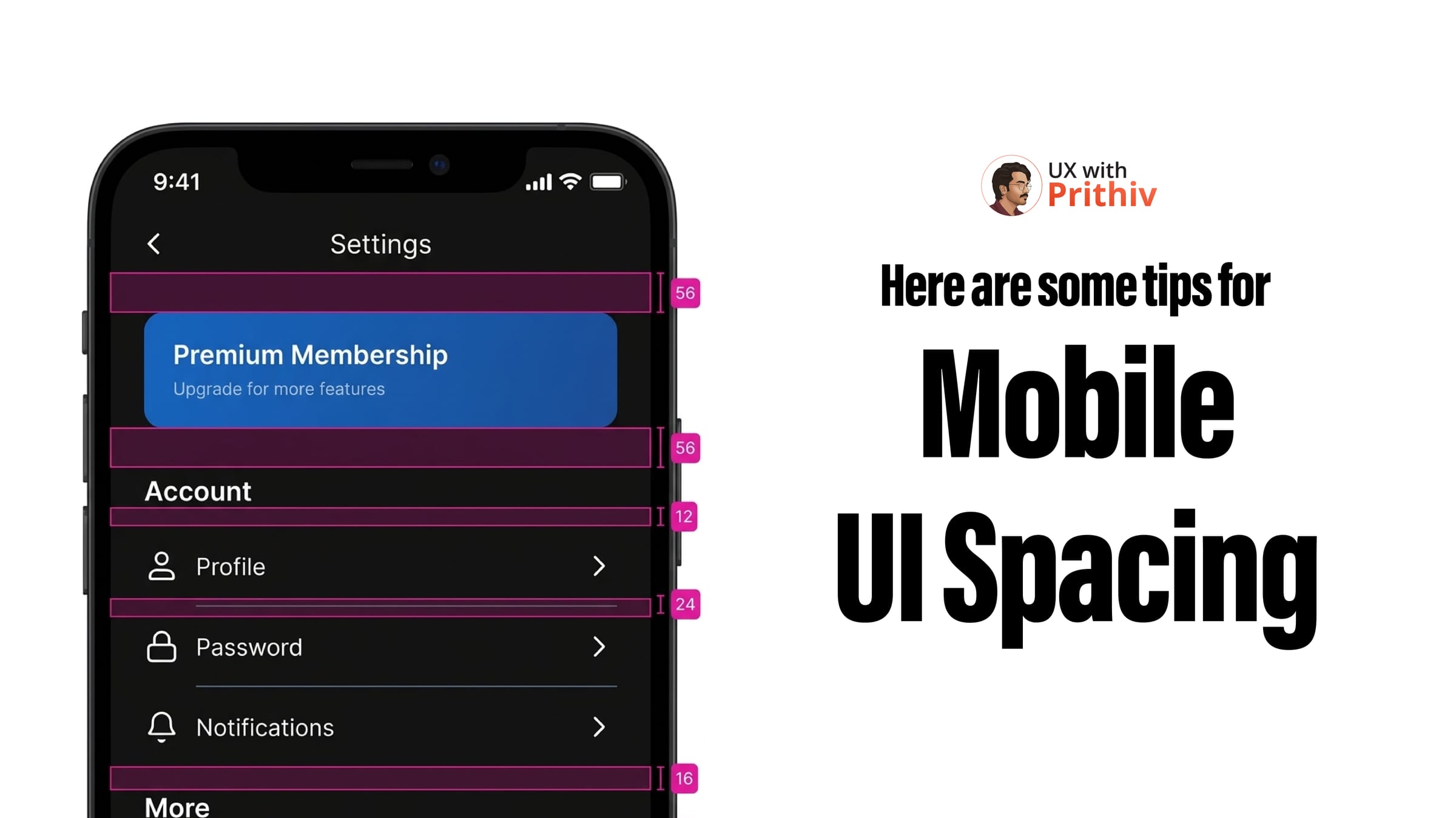 Mobile Ul Spacing Post image