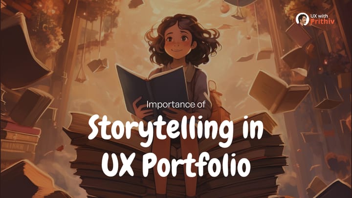 Storytelling in UX Portfolio Feature image