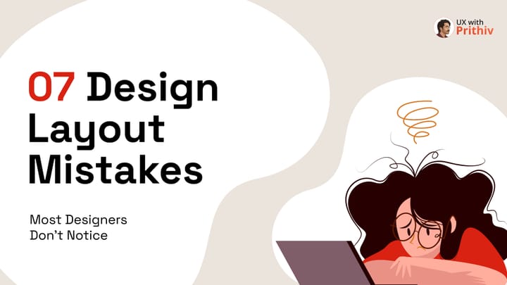 7 Design Layout Mistakes Feature image