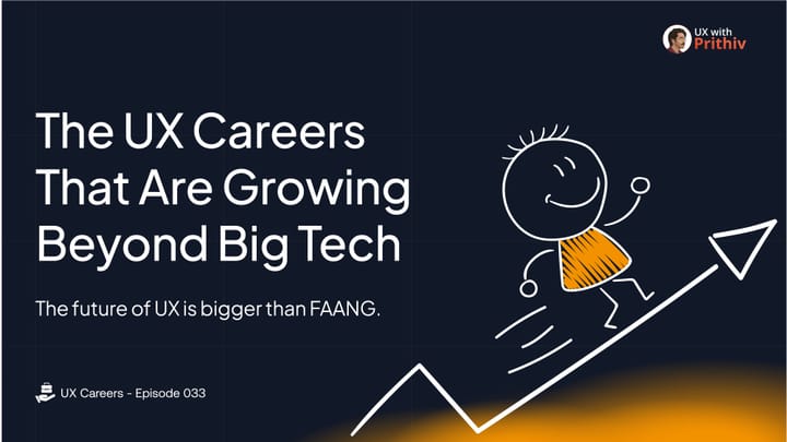 UX Careers – Episode 033 Feature image